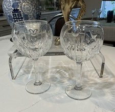 Pair-Waterford Crystal Millennium Collection”LOVE” Toasting Goblets(Hocks) picture