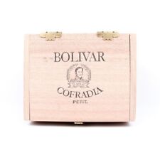 Bolivar Cofradia Petit Empty Wooden Cigar Box 5.25