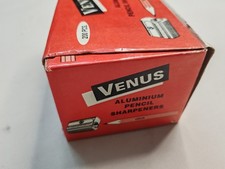 ​ULTRA RARE 1960s Venus Aluminum Pencil Sharpeners - Box of 240 (12 Dozen) NOS picture