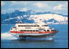 Townsend Thoresen Princess Stephanie Hydrofoil Boeing Jetfoil Dover UNP Postcard picture