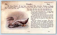 Indianapolis Indiana IN Postcard American Society Equity Farming Political c1905 picture