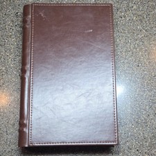 Wooden Book Style Cigar Humidor Box w/ Hygrometer & Cigar Cutter Brown picture