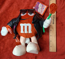 NWT M&Ms Red Biker Plush Sunglasses Leather Jacket Rose Valentine Galerie 8