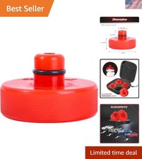 Jack Pad Lifting Pucks Floor Jack Adapter for Tesla Model 3 Y S X 2017-2024 Red picture