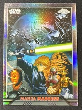 2023 STAR WARS Topps Chrome MANGA MADNESS Refractor Insert # MM-9 ROTJ Jabba picture