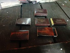 7 Vtg Eddie Webster’s Matchboxes - UNSTRUCK - New Old Stock Bloomington MN picture