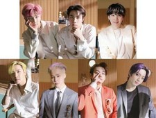 BTS Postcard Set (7 Pieces) DVD/DIGITAL CODE Memories of 2021 Japan picture