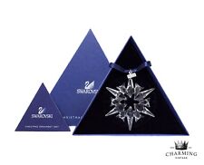 Vintage 2007 SWAROVSKI Annual Fine Crystal Snowflake Christmas Ornament w/ Box picture