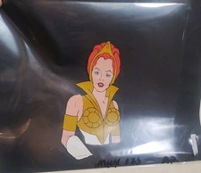 Original He-Man Teela Filmation Production Animation Cel Vintage Art picture