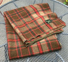 Vintage Patrick Duluth Wool Plaid Camp Blanket Ralph Lauren picture