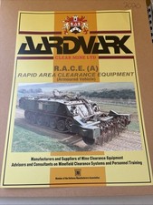 VTG Aardvark Clear Mine Rapid Area Clearance RACE Military Vehicle Brochure picture