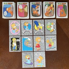 1990 Topps The Simpsons Complete 88 Card Base Set & 10 Stickers Bart Rookie RC picture