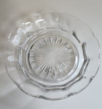 Clear Pressed Glass Nut Candy Trinket Dish Bowl 6