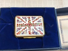 Halcyon Days Enamel Trinket Box 