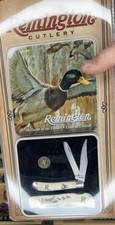 Remington Mallards in the Timber Limited Edition Pocketknife, 2 Blades, White/S… picture