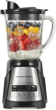 700W Hamilton Beach Black Blender 40oz Glass Jar for Smoothies Ice Crush picture