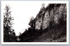 K44/ Canada RPPC Postcard c40-50s Wiarton Ontario Cliffs 521 picture