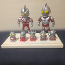 Ultraman Figure Lot 9 Pieces Set Retro Vintage Japanese Tokusatsu picture