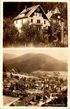 Vintage Real Photo Postcard - Herrenalbi Schwarzw Germany posted picture