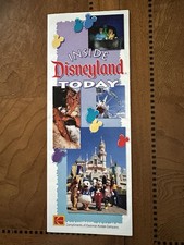 Inside DISNEYLAND Today Feb 27 1995 Kodak Souvenir GUIDE MAP 40th Anniversary picture
