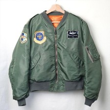 Vintage 1961 US Army L-2B Flight Jacket Skyline Clothing XL Conmar Zip Authentic picture