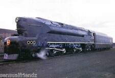 Pennsylvania Railroad T-1 Shark nose Steam Locomotive Train 6110 photo 1940s picture