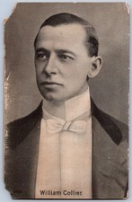 Vintage William Collier Portrait Postcard by Illustrated Postal Card Co. picture