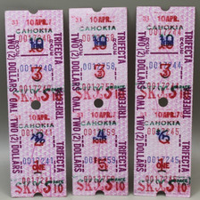 Cahokia Downs Horse Racing Tickets Vintage Souvenirs picture