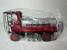 1995 Ertl Texaco 1910 Mack Tanker Coin Bank F122 Collector Series #12 NIB picture