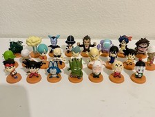 Rare Plex Popy Bandai Vintage 2007 Dragon Ball Mini Big Head Figure Set Vol.2 picture