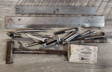 🗽BATCH OF RANDOM MACHINIST TOOLMAKER TOOLS picture