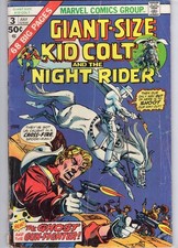 Giant-Size Kid Colt #3 Marvel Comics 1975 GD picture
