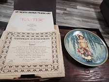 Vintage 1986 Edwin M. Knowles in the limited edition of “Easter” Plate picture