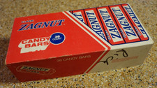VINTAGE Original 1970's Clark ZAGNUT 36 Count Candy Bar, Box Only picture