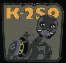 K-2SO Star Wars Rogue One Droid Mystery Disney Pin 164460 picture