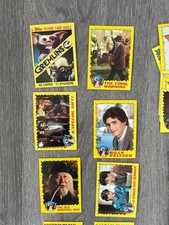 1984 Topps Gremlins Complete Set 1-82 No Stickers + Gremlins Wax Pack picture