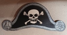 Vintage Pirate Halloween honeycomb paper PIRATE PARTY HAT Admiral hat cool picture