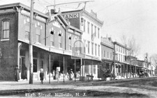 High Street View Millville New Jersey NJ - Reprint picture