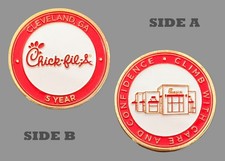 Chick-fil-A Cleveland GA 5 Year Milestone Collectible Challenge Coin  1#31 picture