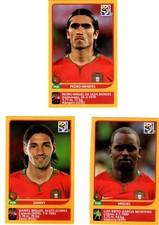 Panini World Cup 2010 South Africa - PORTUGAL / POR - Swiss Edition UPDATE Set of 3 picture