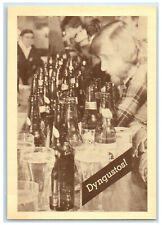 c1940's Dyngustos Men Drinking Beers Dyngus Day Champ South Bend IN Postcard picture