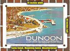 METAL SIGN - 1930 Dunoon the Centre for Clyde Pleasure Sailings LNER - 10x14