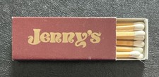 Jenny’s Lahaska PA Full Unstruck Restaurant Matchbox Vintage Peddler’s Village picture