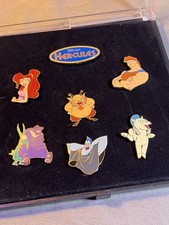 1997 Disney's Hercules World Premiere Complete 7-Pin Set in Original Case picture