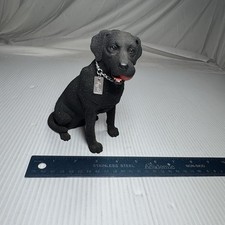 Black Lab Figurine Mydog picture