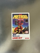 1993 Amurol Nintendo Game Boy Tip Card Metroid II Return of Samus #6 Played picture