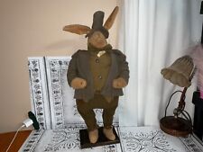 ARNETTS Country Store Vintage  BUNNY RABBIT 25” Country Decor Very Rare picture
