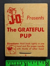 Vintage The Grateful Pup Flipbook Flip Book picture