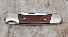 2004 Buck 503 Prince Folding Pocket Knife USA Wood Handle Lockback picture