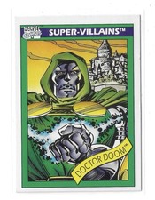 Dr. Doom 1990 Impel Marvel Comics Universe Series 1 Super Villains #60 GEM MINT picture